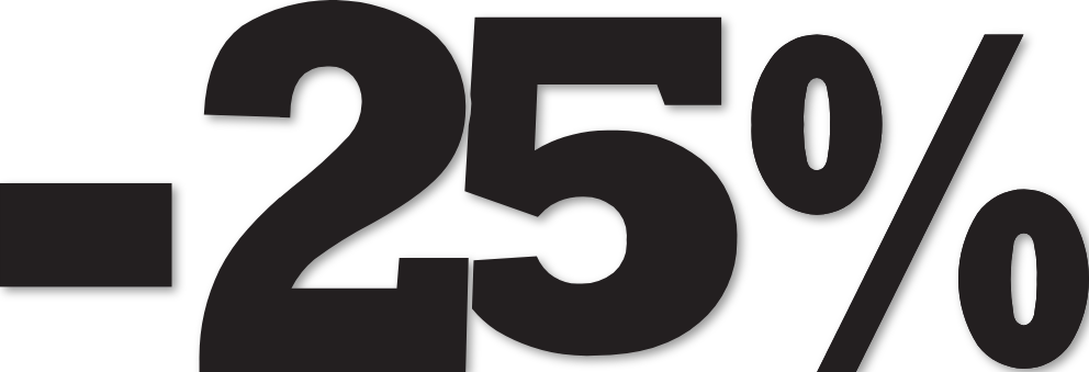 Sticker soldes hiver -25%