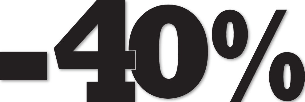 Sticker soldes hiver -40%