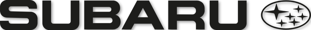 Sticker Subaru avec logo