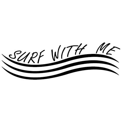 Sticker Surf With Me