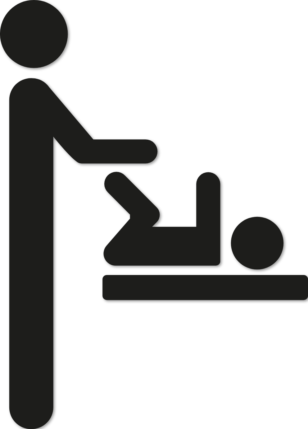 Sticker table à langer