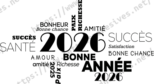 Jeux de lettres bonne année