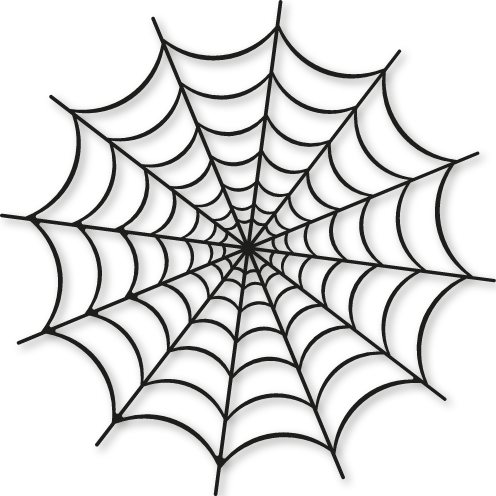 Sticker toile d araignée