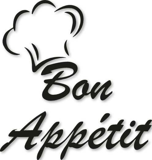 Stickers toque bonne appétit