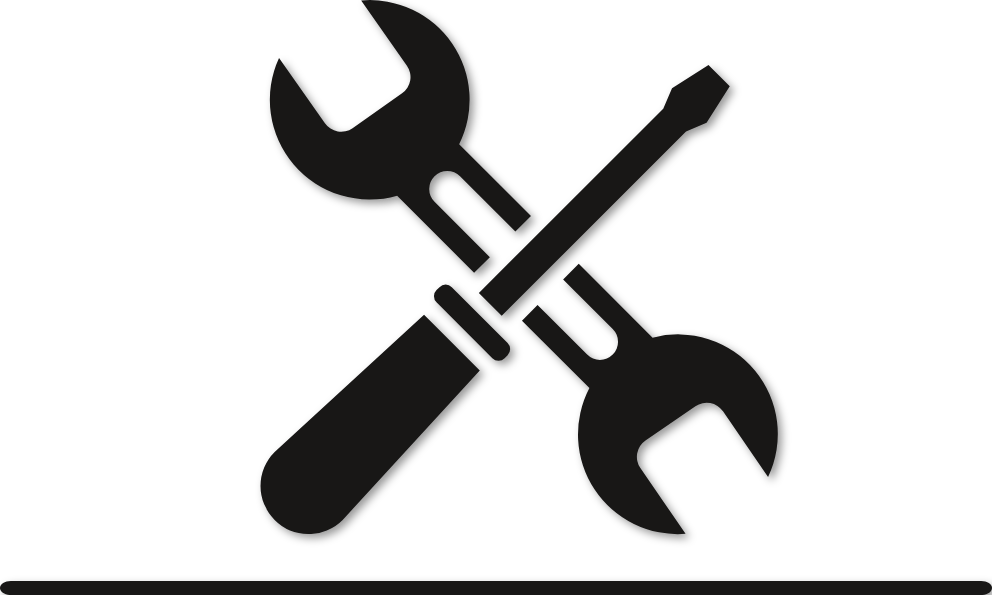 Sticker tournevis clé