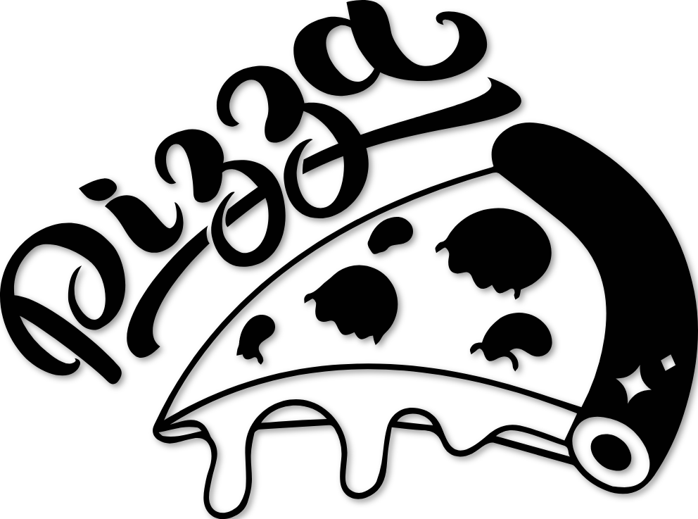 Sticker tranche de pizza