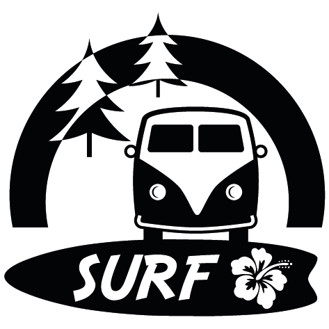 Sticker Van Surf Moliets