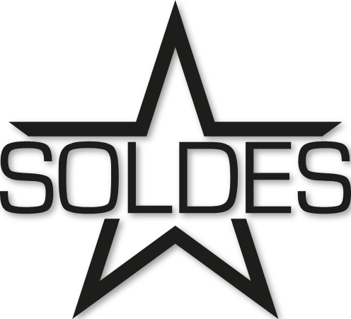 Sticker étoile soldes