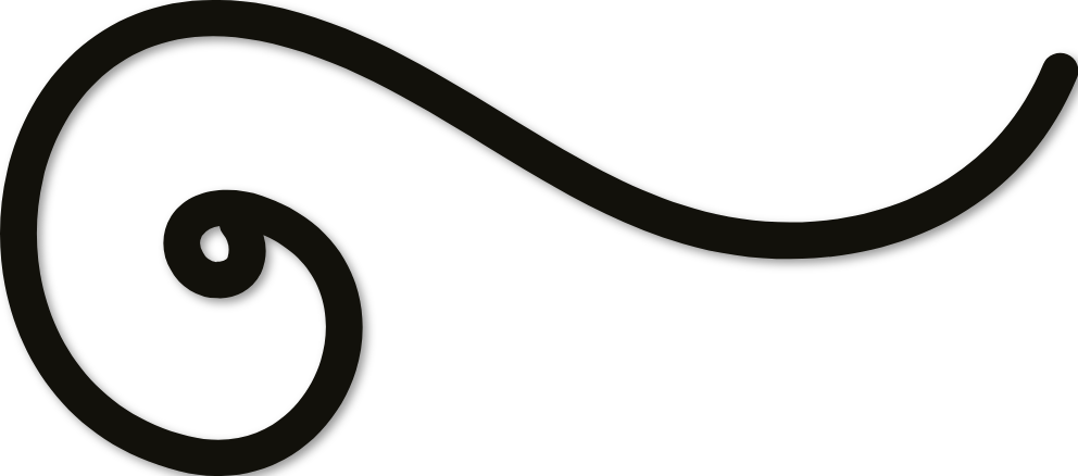 Sticker volute modèle 10