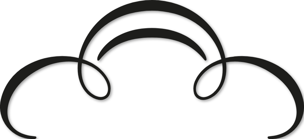 Sticker volute modèle 54