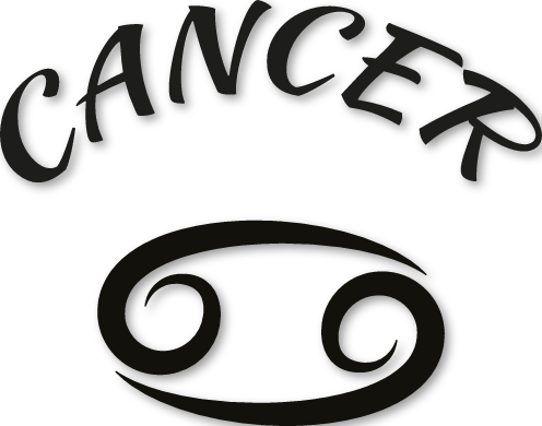 Sticker zodiaque cancer