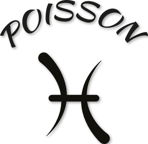 Sticker zodiaque poisson