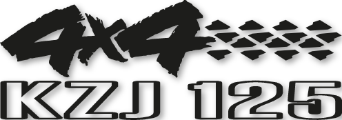 Stickers 4x4 KZJ 125