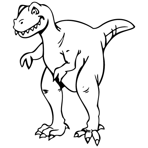 Sticker dinosaure : STD01