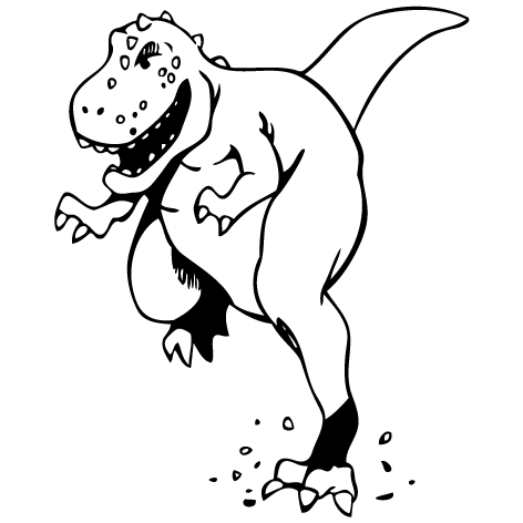 Sticker dinosaure : STD05