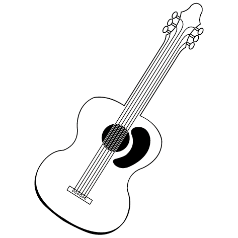 Sticker guitare à personnaliser sur mesure et en ligne