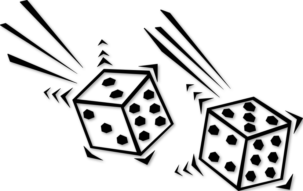Sticker jeux de dés