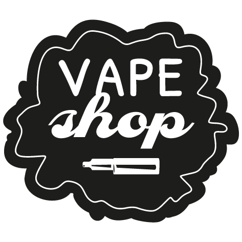 Sticker vape shop