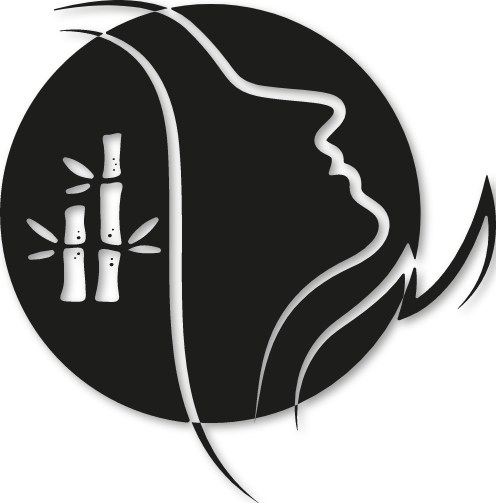 Visage design bambou